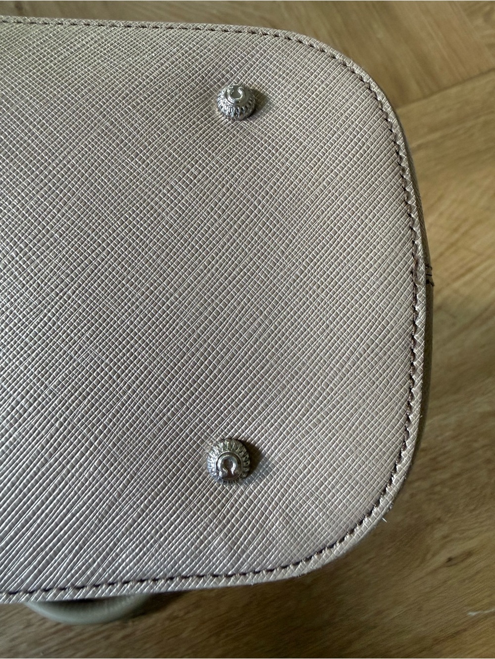 Salvatore Ferragamo grey Leather Double Handles Tote Bag - Picture 8 of 13